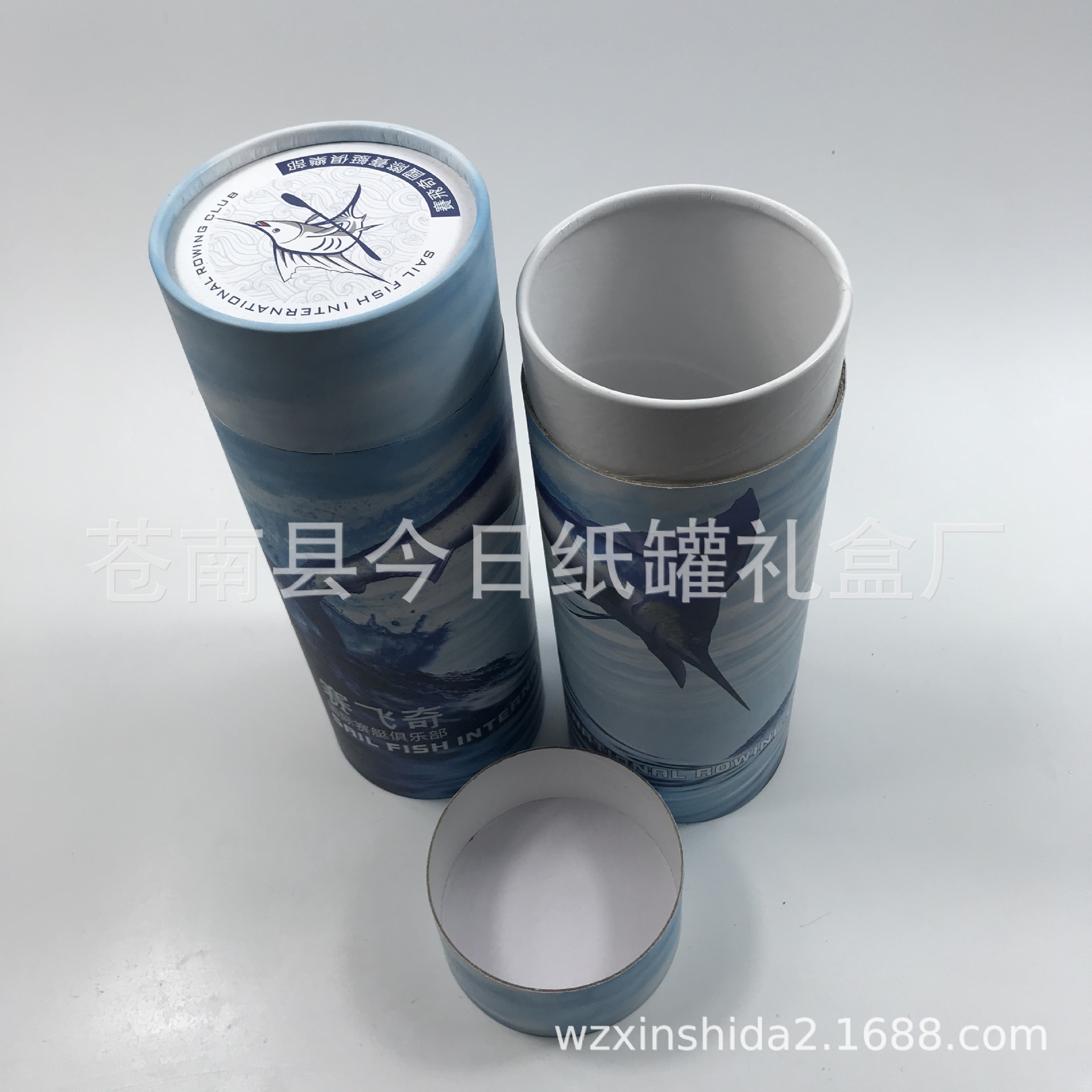 定 做马口铁红酒纸罐 马口铁内衣纸罐 纸筒 精美圆筒量大从优