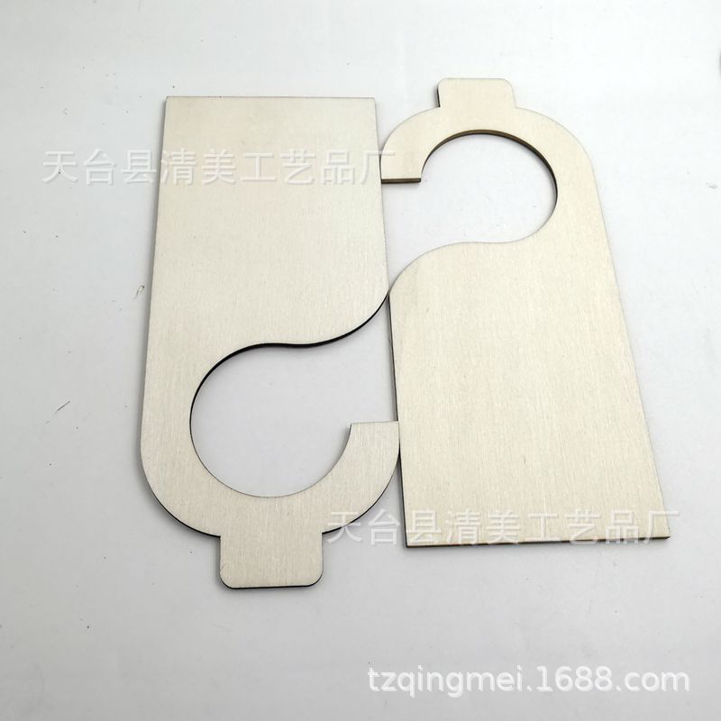 80*180mm piezas de madera decorativas piezas de madera decorativas 10 piezas en un paquete