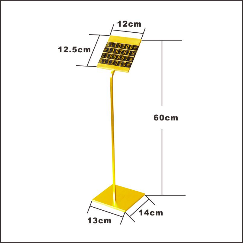 服装店专用立式模特标价牌组合式商品价格牌 服饰专业价格标签
