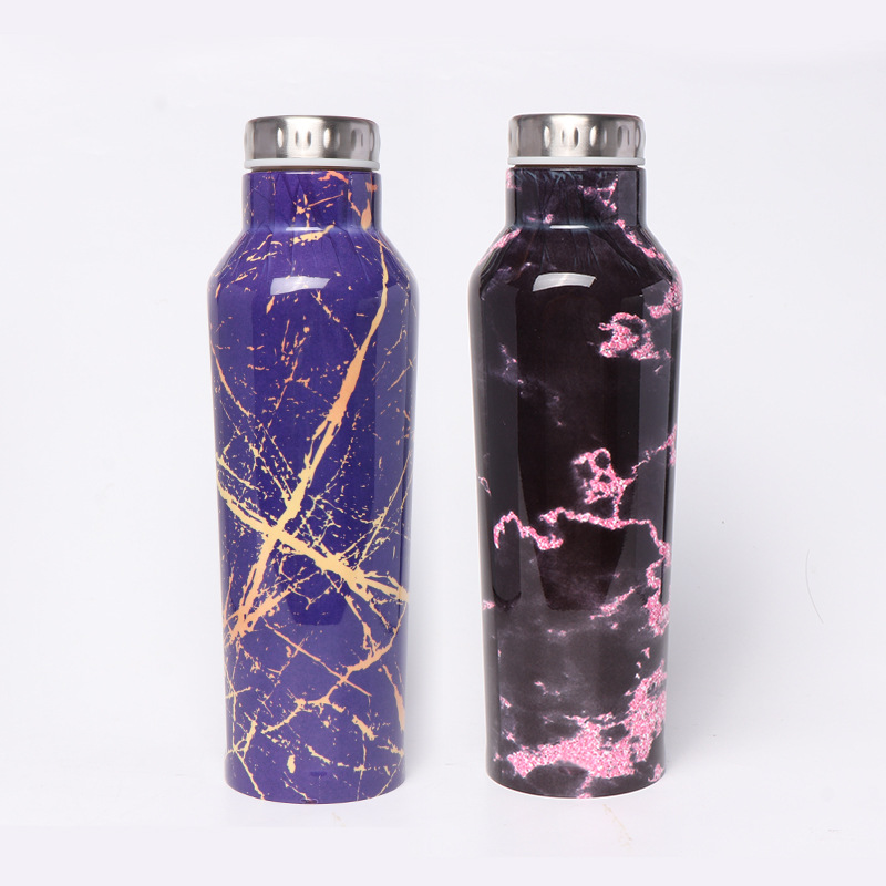 304 deportes de acero inoxidable hervidor creativo huevo taza mármol Coca-coque termo soporte suministro entrega