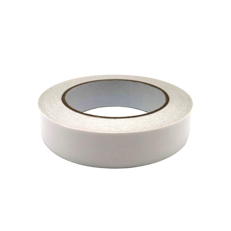 Cinta adhesiva de papel de algodón blanco resistente a altas temperaturas, de doble cara, con adhesivo a base de aceite para fábricas de cartón, unión de cartón corrugado, alta viscosidad especial.