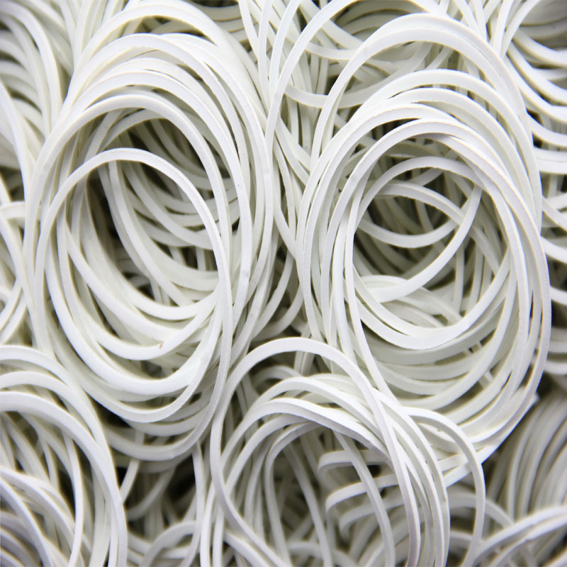 橡皮筋 牛皮筋 橡胶圈 橡皮圈32白色