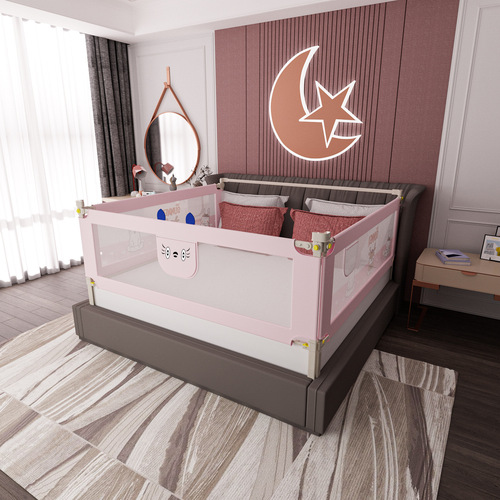 Bed guardrail baby baby anti-fall protection rail children's bed guard board bed edge anti-drop safety bed fence universal
