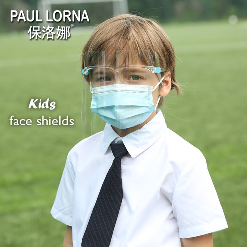 Children's Oil Splash Face Mask Polona Dual-Sided Anti-Fog Wok Cooking Grease Splash and Splash Proof Face Mask Protective Mask Face Shield
