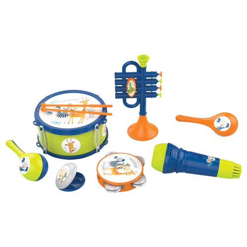 20-piece early childhood education musical instrument set, baby's seven-piece simulated music toy, kindergarten music teaching aids