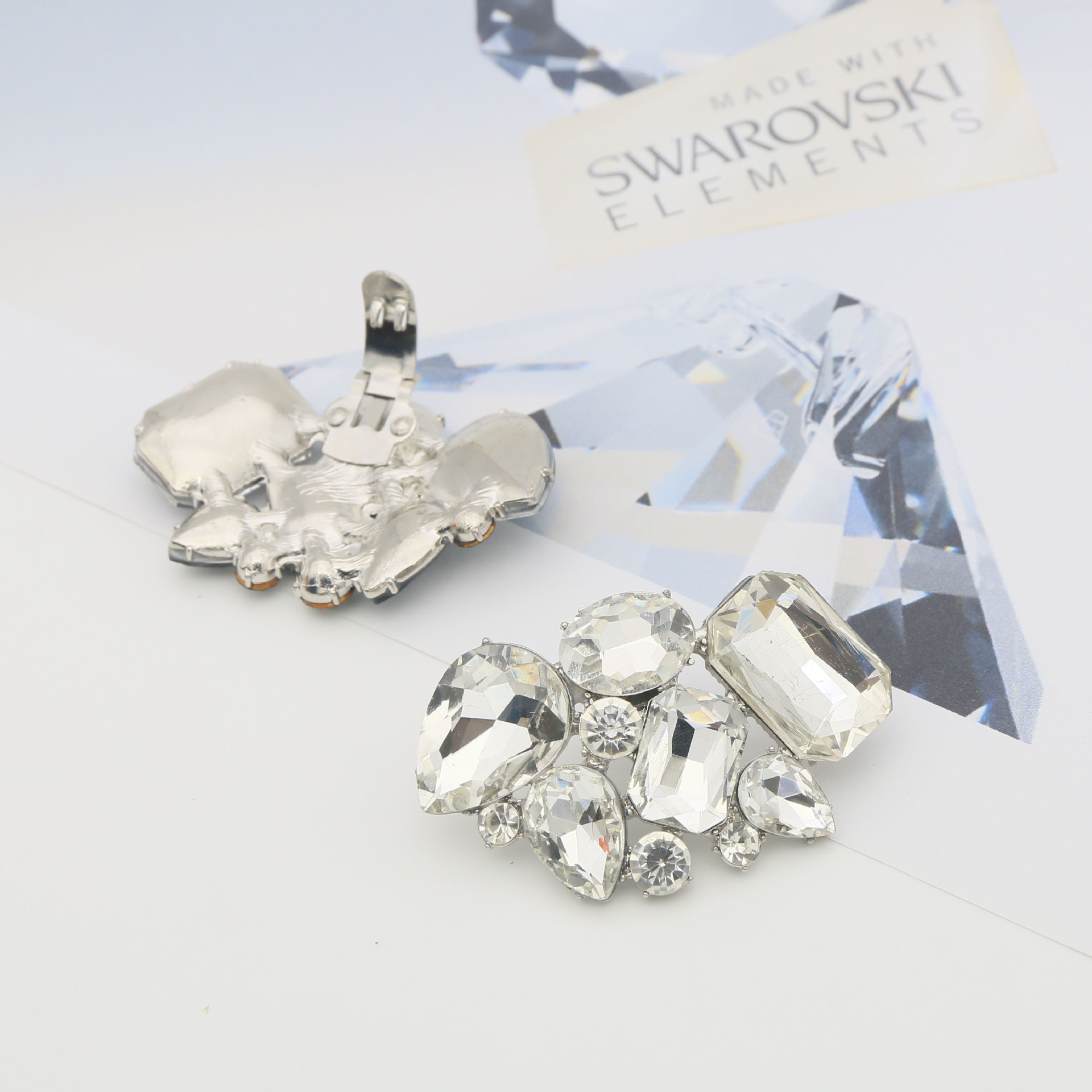 Zapatos extraíbles transfronterizos hebilla tacones altos accesorios zapatos de aleación accesorios zapatos de boda zapatos de cristal de flores ZAPATOS DE TRABAJO decoraciones