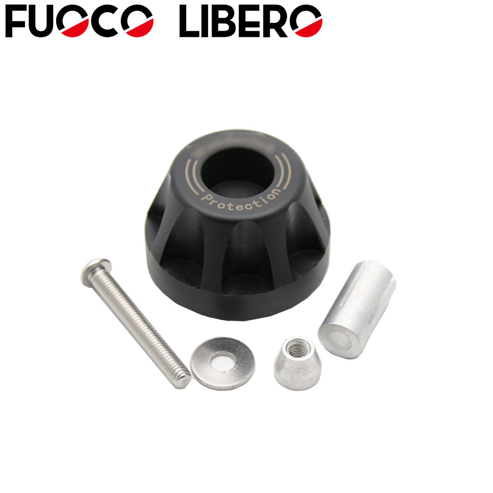 Adecuado para BMW refrigerado por agua R1200GS/RS/R/ADV/latte eje trasero anti-caída accesorios de modificación de pegamento