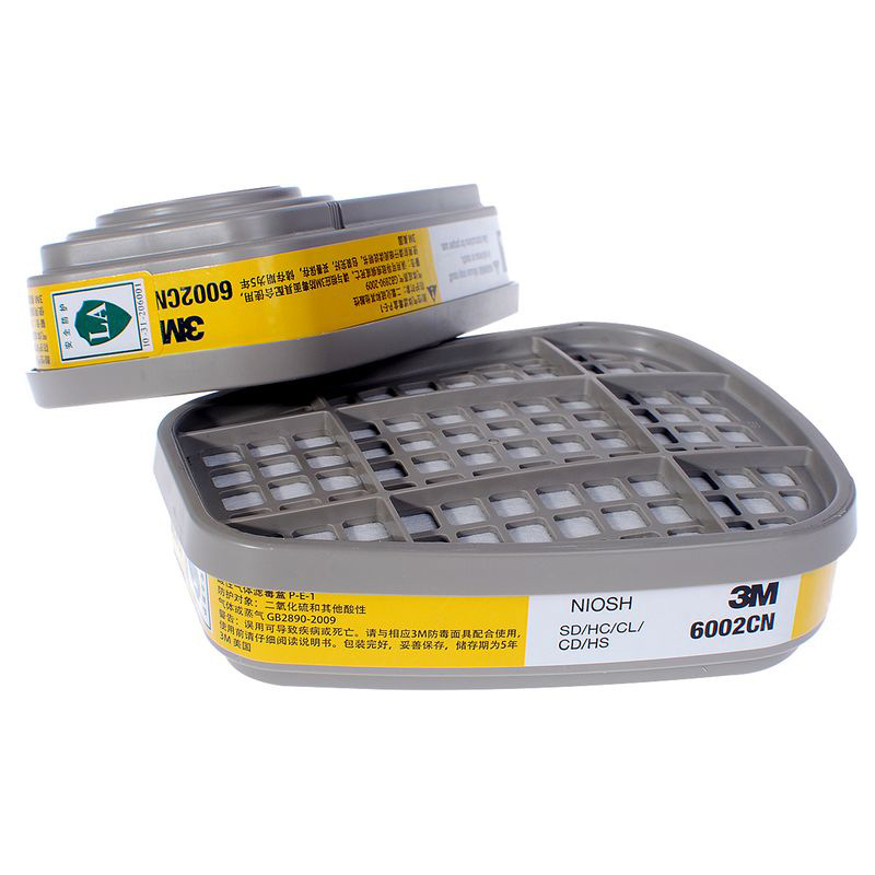 3M6002CN滤毒盒酸性气体滤毒盒