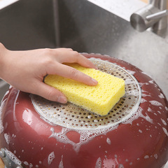 Thickened wood pulp cotton kitchen dishwashing cleaning wood pulp cotton thickened dish towel absorbent cleaning scouring pad