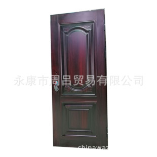 Large quantity of preferential thermal transfer printing steel door Africa hot-selling foreign trade exports Zambia Sudan