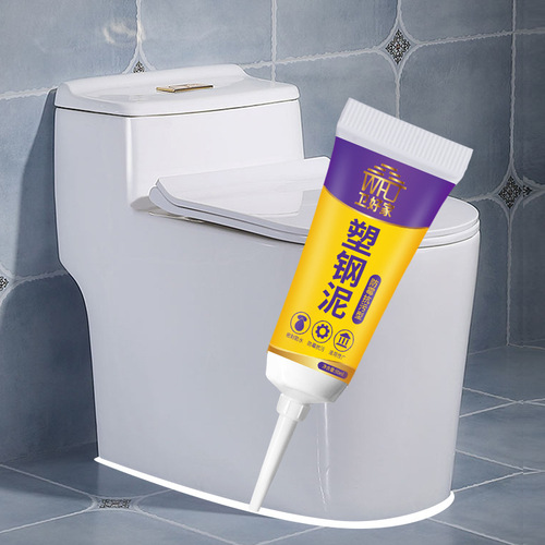 Special offer of quick-drying plastic steel mud kitchen and bathroom waterproof and mildew-proof glass glue toilet countertop basin edge sealing seam beauty agent