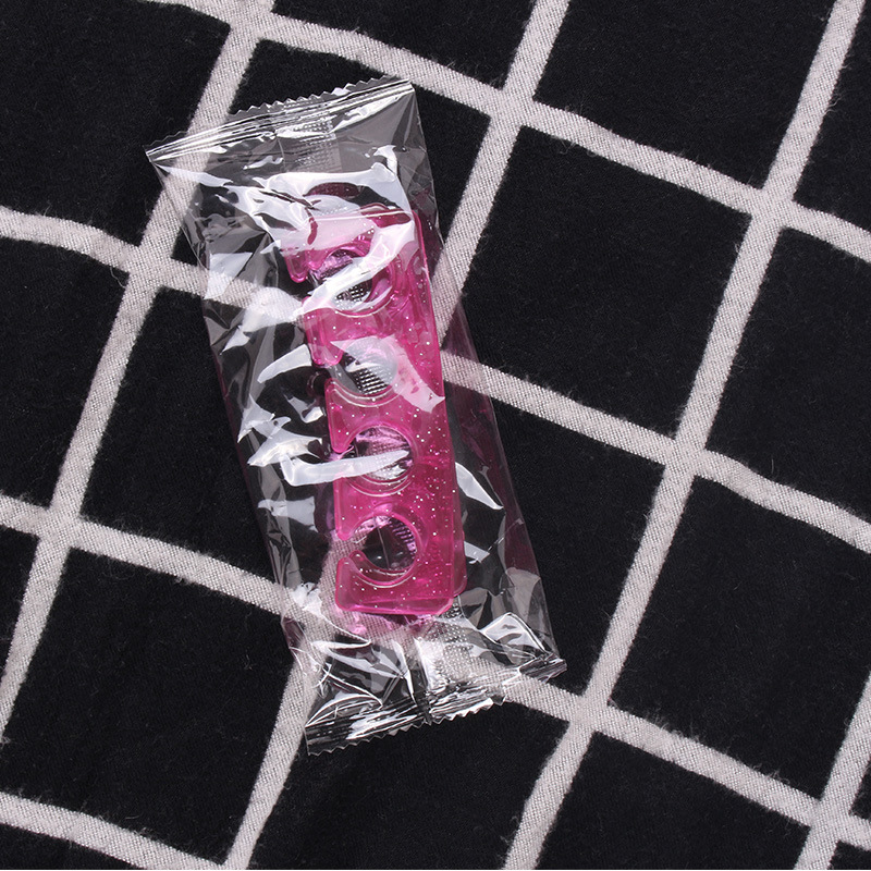 Nail Art silicona de silicio dedo separador herramienta de uñas dedo divisor suave y cómodo reutilizable