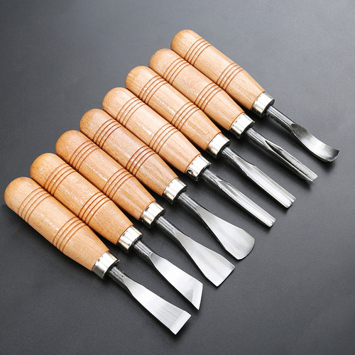 Woodpecker Carving Knife Stone and Wood Carving Knife 123/4/5/6 Series Set Seal Carving Seal Four Treasures of the Study