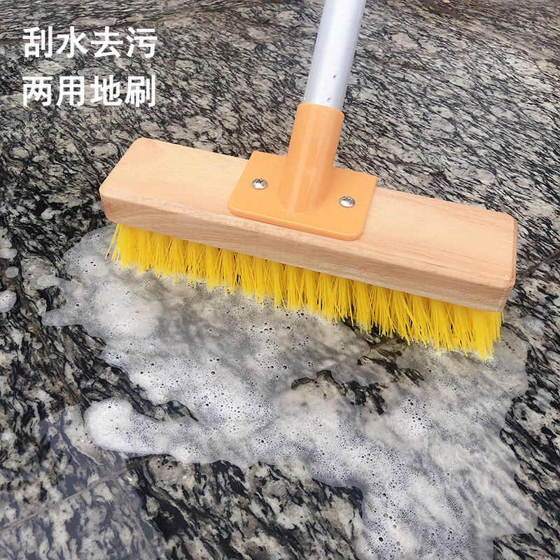 신제품 추천: 공장 직접 가공 및 맞춤형 수출 알루미늄 막대 바닥 청소 브러시 가정용 얼룩 세척 브러시