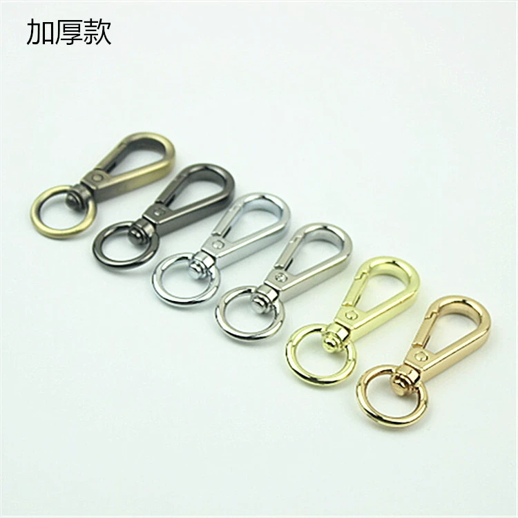 Аксессуары для багажа оптом утолщенная 4-х точечная пластина пряжка крючок Пряжка светло-золотой серебряный брелок пряжка для собак Соединительная пряжка