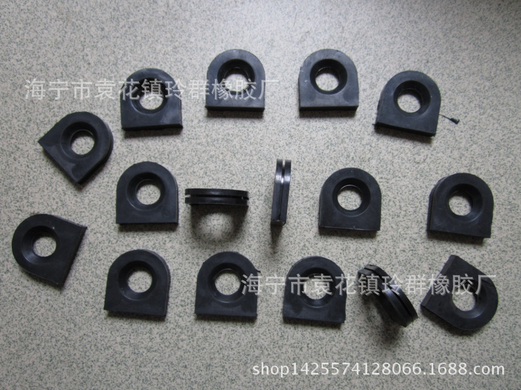 【厂家供应】 椭圆形橡胶护线圈 长方形橡胶护线圈 可小批量生产