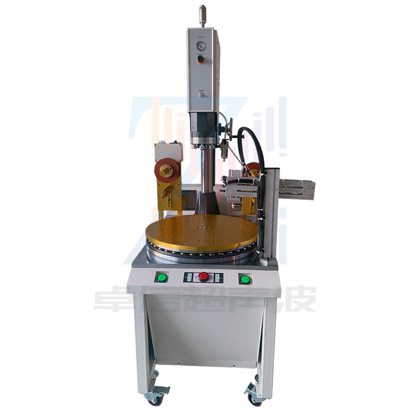 防盗扣超声波塑胶焊接机 玩具自动圆盘式多工位超音波塑料焊接机