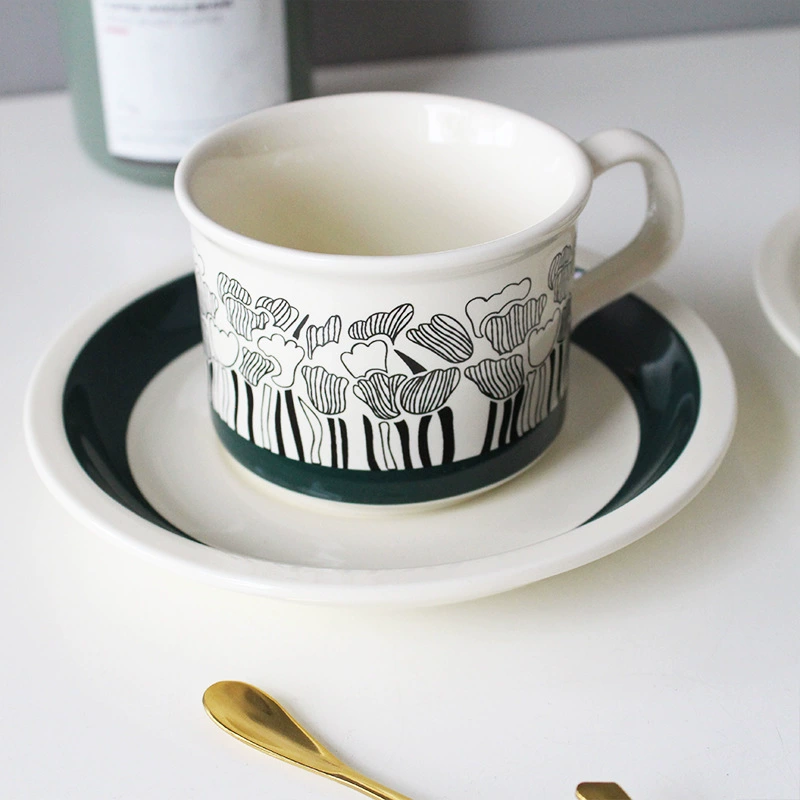 Coffee afternoon tea, tea cup, red (black) tea, ceramic flavored tea