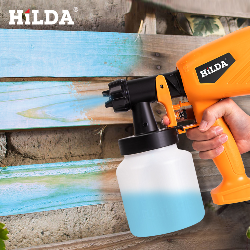 Pistola de pintura HILDA/Hilda, pistola de pulverización eléctrica simple independiente, pulverizador eléctrico de alta presión