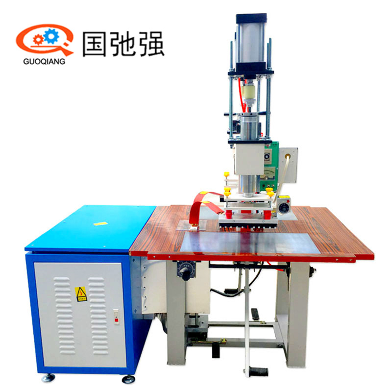 eva雨衣热合机 双头高周波塑料熔接机 PVC雨披高频焊接机 直供