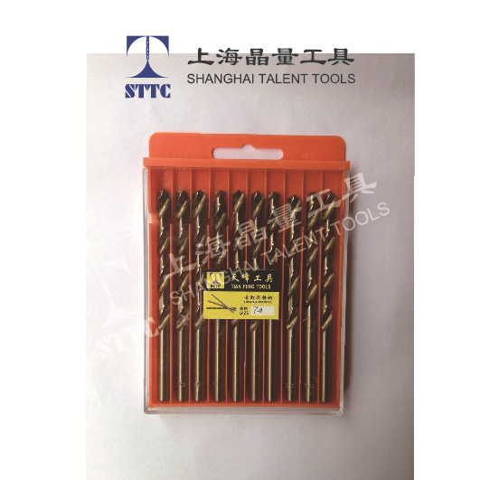厂家直销麻花钻 6542（M2）含钴钻 钻头 抽拉盒包装 8mm