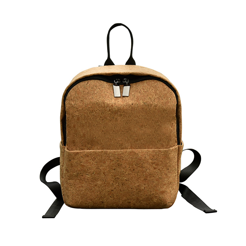 Mochila com estampa geométrica e casca de árvore, primavera de 2024, para estudantes, meninos e meninas_voghion.com