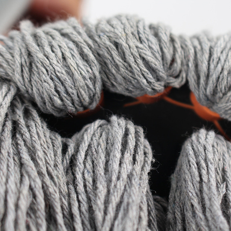 회색 면사 왁스 브러시