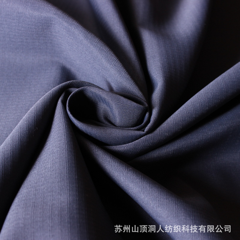 工作服冲锋衣滑雪手套棒球帽 春亚纺消光双线格单染色 防水