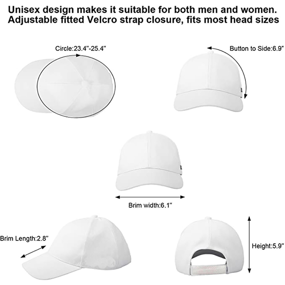 New LED fiber luminous hat black and white couple luminous hat outdoor luminous cap baseball cap performance cap