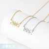 Necklace stainless steel, accessory, factory direct supply