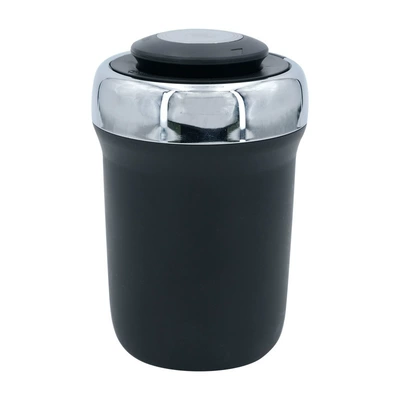 Car flash N17D car ashtray arc cigarette lighter with light with cover creative car car car supplies (Car ashtray) - silver