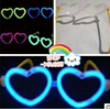 Glasses heart shaped