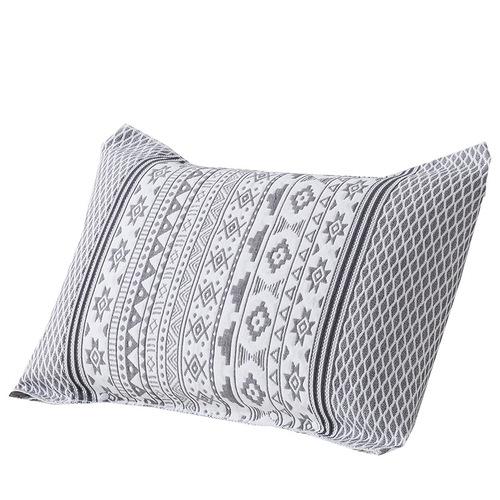 Pure cotton pillow cover, thickened cotton gauze couple pillow cover, adult large four-season single pillow core cover, one set