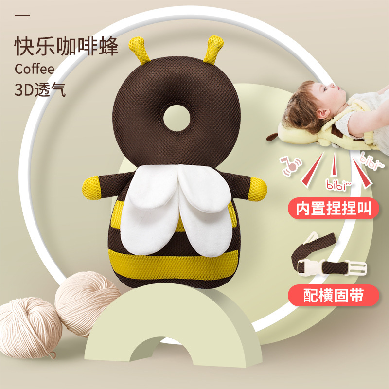 Coffee bee (breathable)+horizontal band+pinching
