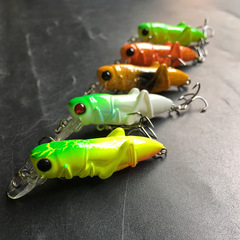 批發螞蚱假餌 鯉魚草魚翹嘴鱸魚餌米諾蚱蜢餌蝗蟲路亞仿生昆蟲餌