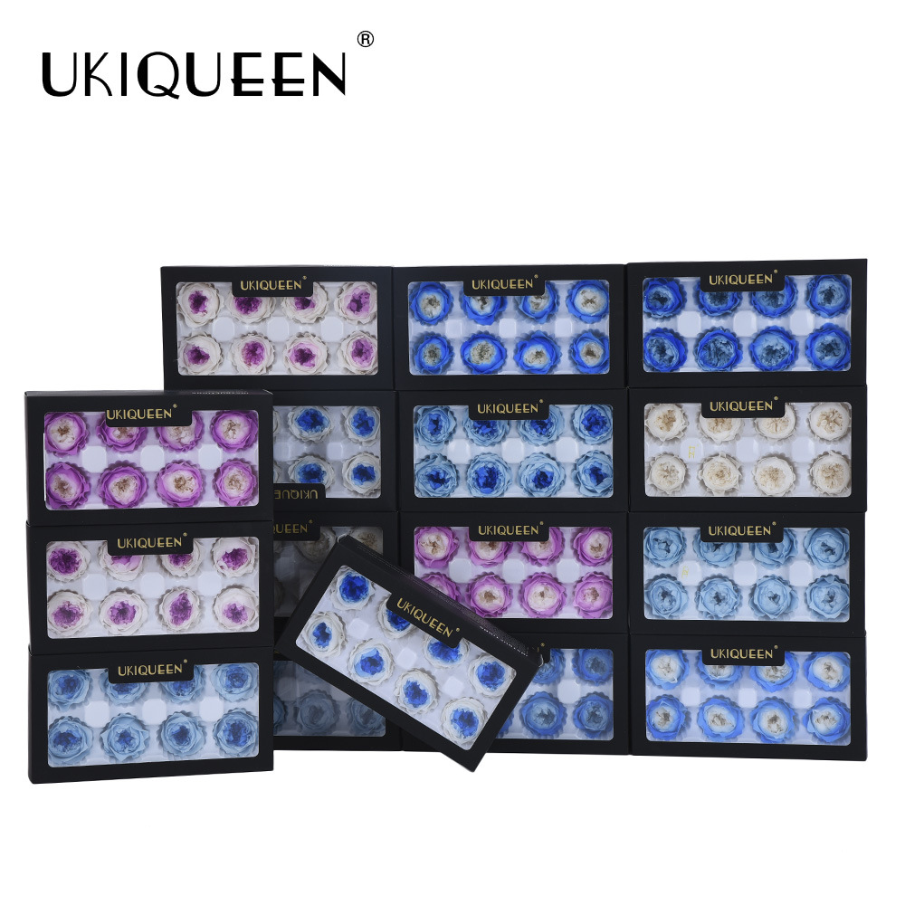 4-5cm 8 PCs A-level DIY flor eterna Austin subió la fábrica principal al por mayor Austin, Yunnan