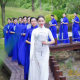 Long Cheongsam 2024 New Fashion Classical Chinese Style Performance Clothing Body Etiquette Training Tutorial Clothing Cheongsam