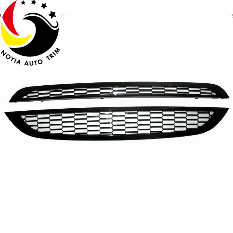 Adecuado para BMW MINI Cooper modificado nido de abeja medio malla 01-06 MINI rejilla delantera