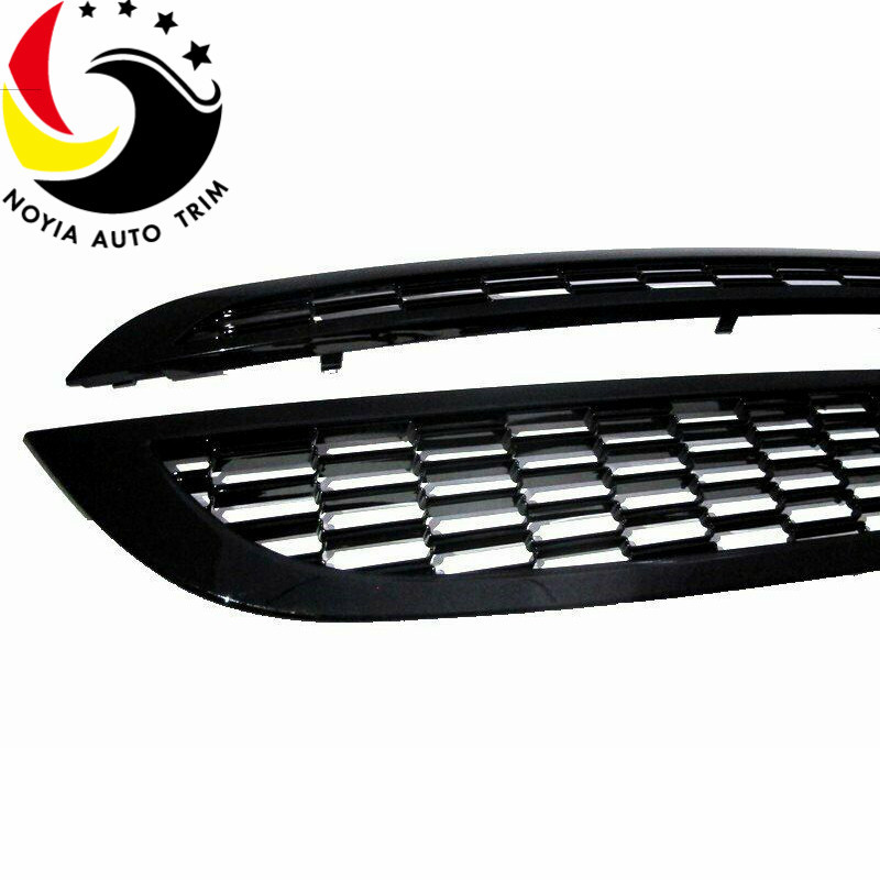 Adecuado para BMW MINI Cooper modificado nido de abeja medio malla 01-06 MINI rejilla delantera