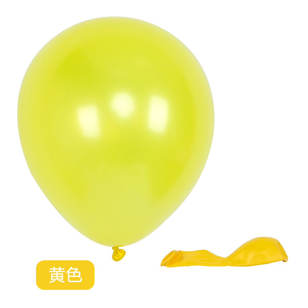 1,8G globo de látex perla fiesta decoración globo arreglo cumpleaños boda Ronda 10 pulgadas 1,8G globo