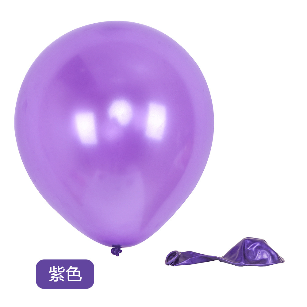 1,8G globo de látex perla fiesta decoración globo arreglo cumpleaños boda Ronda 10 pulgadas 1,8G globo