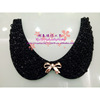 Accessory, nail sequins, fashionable false collar, necklace from pearl, European style