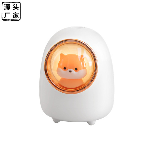 Cross-border new cartoon space capsule hamster humidifier usb car portable cute cat desktop humidifier