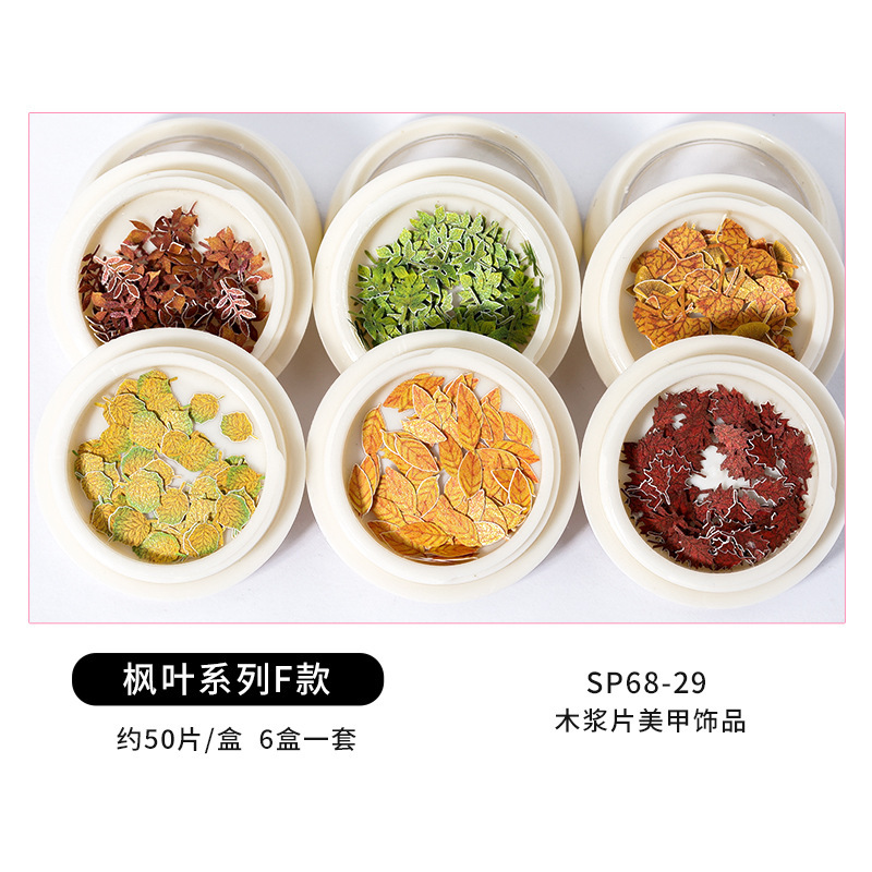 Conjunto de joyas de uñas populares transfronterizas nueva mariposa de uñas flor colorida flor seca lentejuelas desgaste joyería de uñas