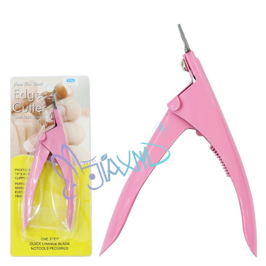 Tijeras gruesas de una palabra de alta calidad para mascotas cortaúñas cortauñas DIY uñas francesas fototerapia uñas tijeras en forma de U afiladas