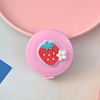 Cartoon mini tape measure multifunctional round portable leather ruler measures the three feet bust waist, the soft ruler of the soft ruler meal