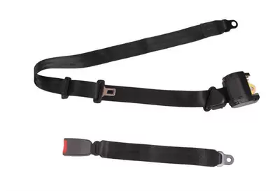 Driver's Automatic Retractable Three-Point Seat Belt for Cars, Buses, Trucks, and Private Vehicles, Suitable for Both the Main and Passenger Seats (Car seat belt) - k3-45cm-ribbon-base