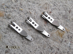 Suspension clip with manganese steel key ring Xtools outdoor EDC tool wallet banknote clip carabiner quick-release equipment