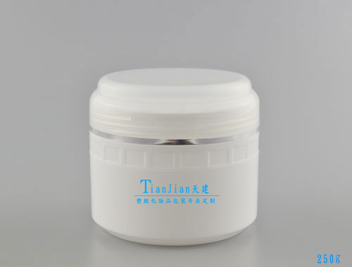 工厂直供250gPP面霜瓶 膏体瓶 焗油膏塑料包装空瓶现货