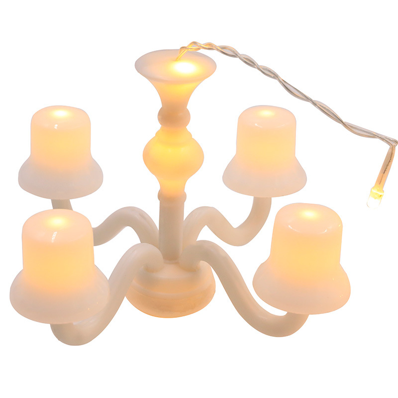 Nuevo en stock 6 Cadena de luz de color colgante tira de hielo luz de la estrella luz de la vela luz decorativa Internet celebridad habitación cortina Europea Luz